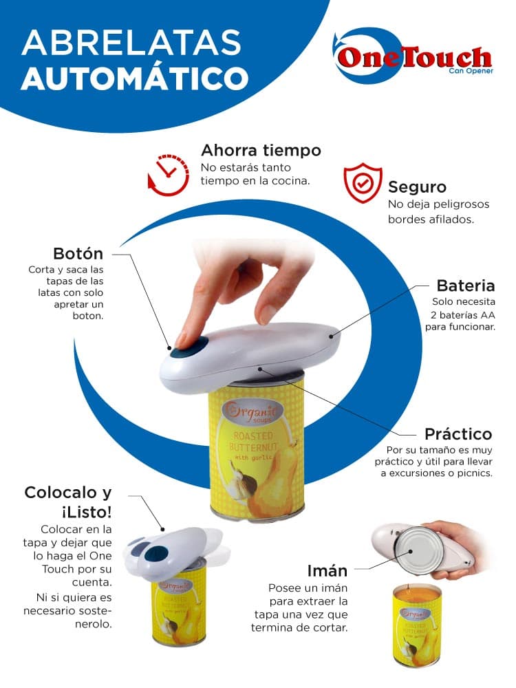 Abrelatas Automático One Touch