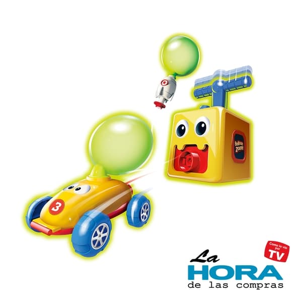 Auto de Carrera Balloon Zoom