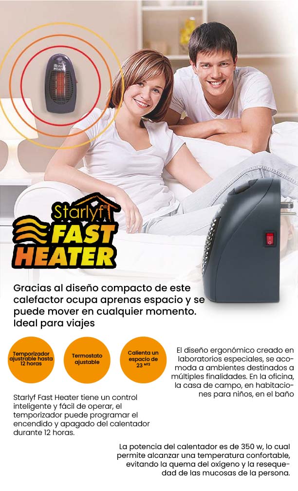 Calefactor Starlyf Fast Heater